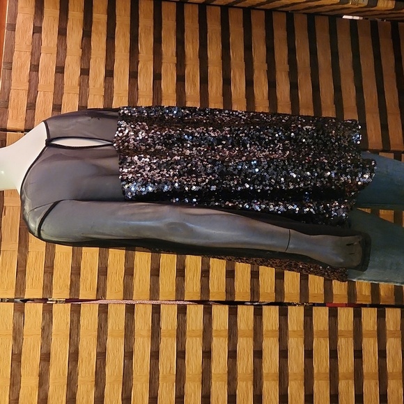 NWT! Torrid sequin over polyester top - Picture 2 of 7